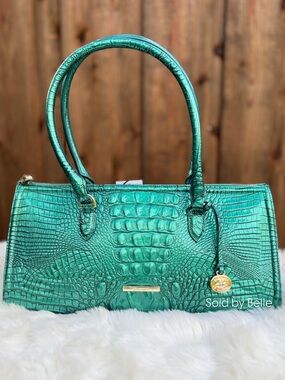 NWT Brahmin Sophia Mystic Green Melbourne Purse